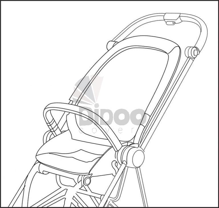 how to install cybex mios cover