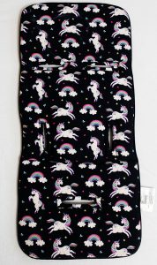 unicorns baby stroller mattress