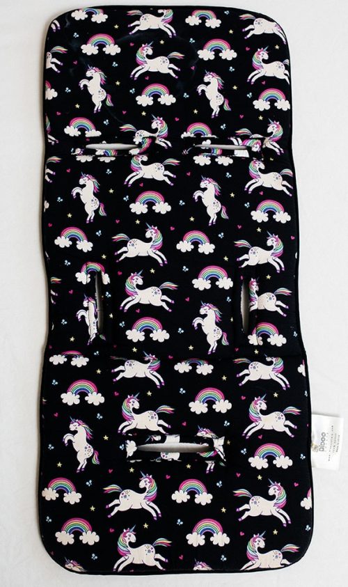 Unicorns baby stroller cushion