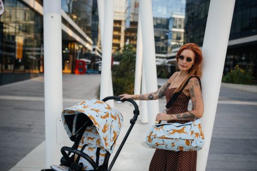 Cheetas Diaper bag