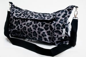 leopard diaper bag